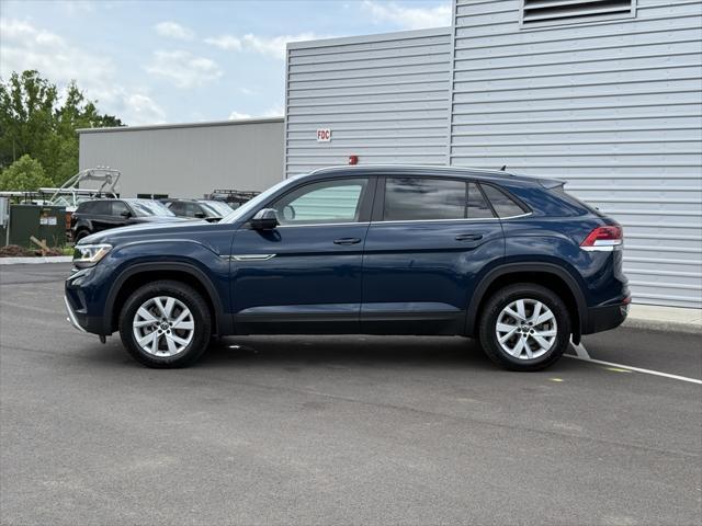 used 2021 Volkswagen Atlas Cross Sport car, priced at $23,623