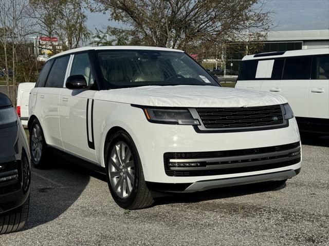 new 2025 Land Rover Range Rover car, priced at $110,325