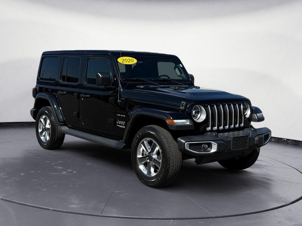 used 2020 Jeep Wrangler Unlimited car, priced at $30,845
