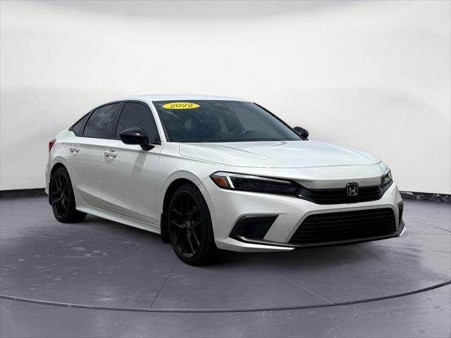 used 2022 Honda Civic car, priced at $24,988