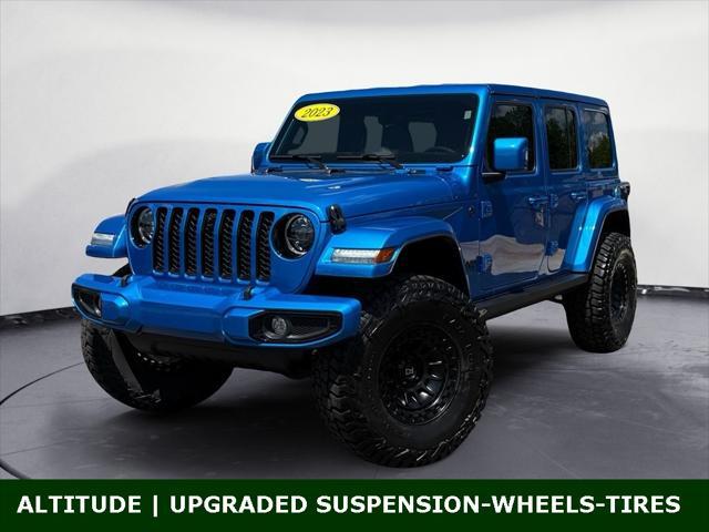 used 2023 Jeep Wrangler car, priced at $44,823