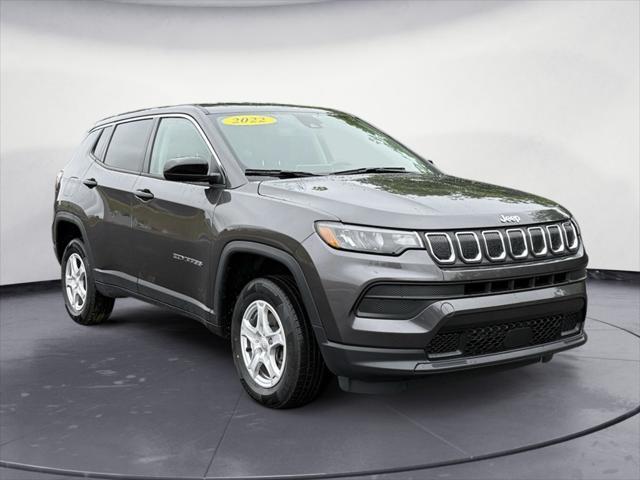 used 2022 Jeep Compass car, priced at $20,945