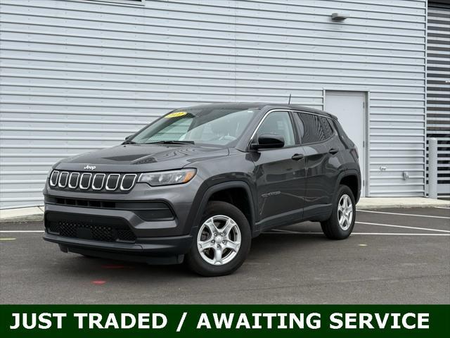 used 2022 Jeep Compass car, priced at $21,988