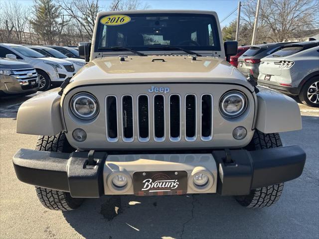 used 2016 Jeep Wrangler Unlimited car, priced at $21,990