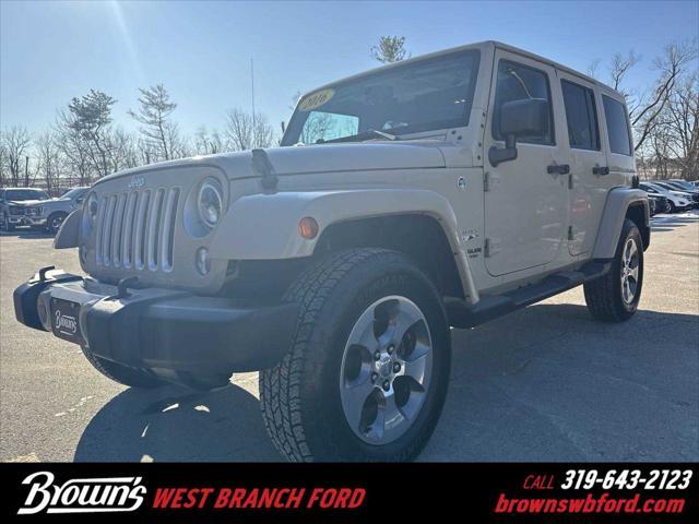 used 2016 Jeep Wrangler Unlimited car, priced at $21,990