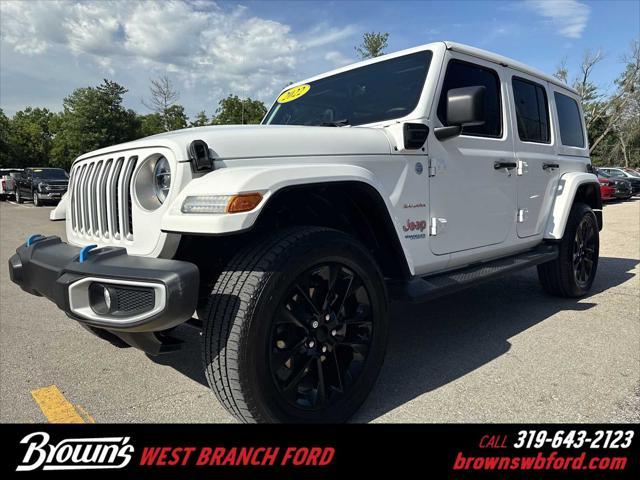 used 2022 Jeep Wrangler Unlimited 4xe car, priced at $35,990