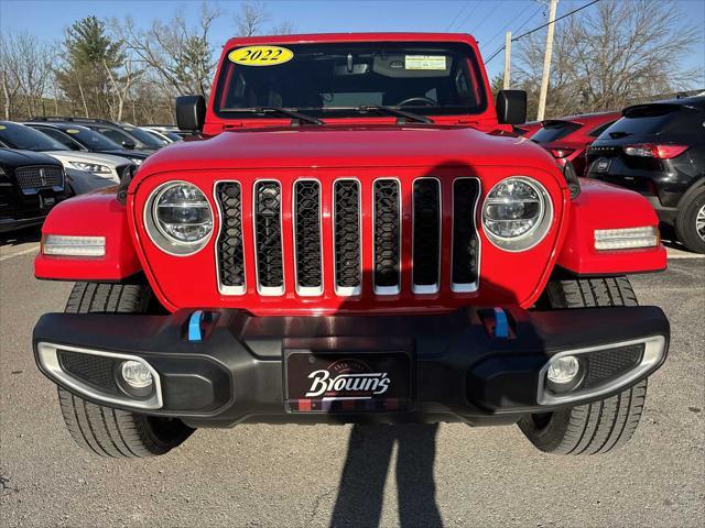 used 2022 Jeep Wrangler Unlimited 4xe car, priced at $31,990