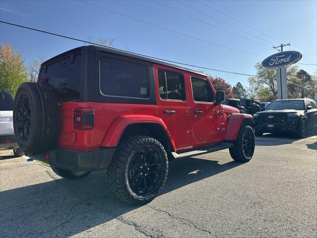 used 2022 Jeep Wrangler Unlimited 4xe car, priced at $31,990