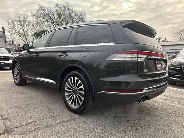 used 2022 Lincoln Aviator car, priced at $51,490