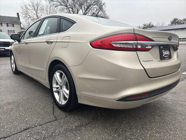 used 2018 Ford Fusion car, priced at $15,990