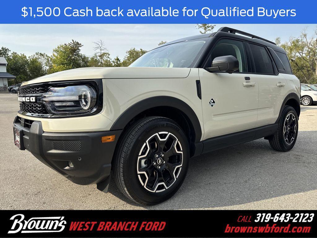 new 2025 Ford Bronco Sport car, priced at $37,956