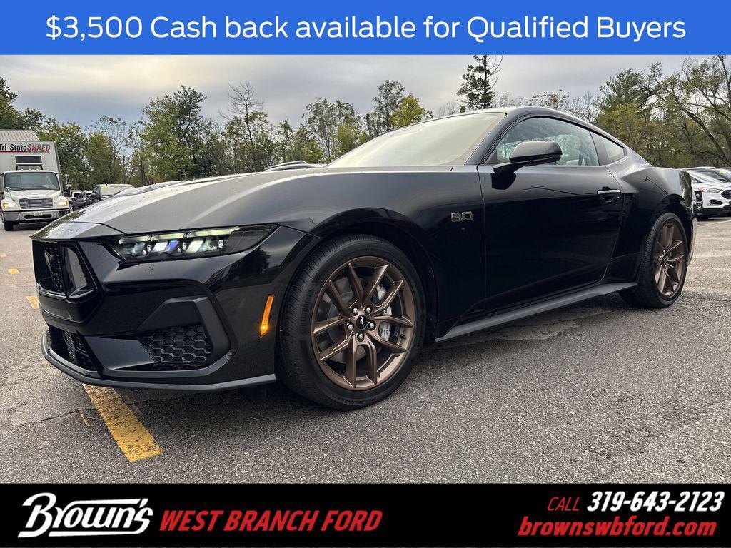new 2025 Ford Mustang car, priced at $54,858
