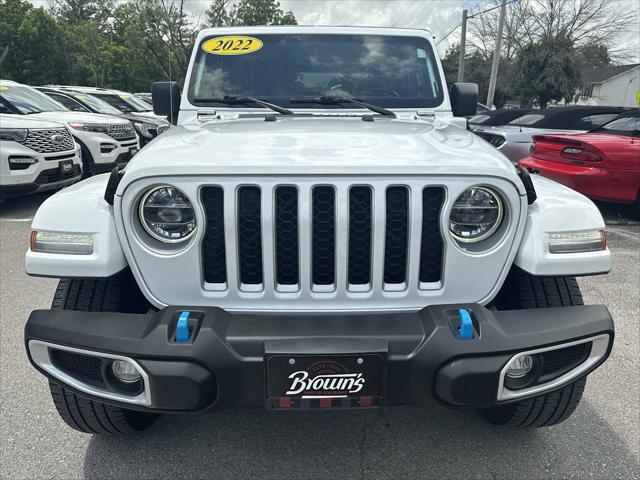 used 2022 Jeep Wrangler Unlimited 4xe car, priced at $33,990