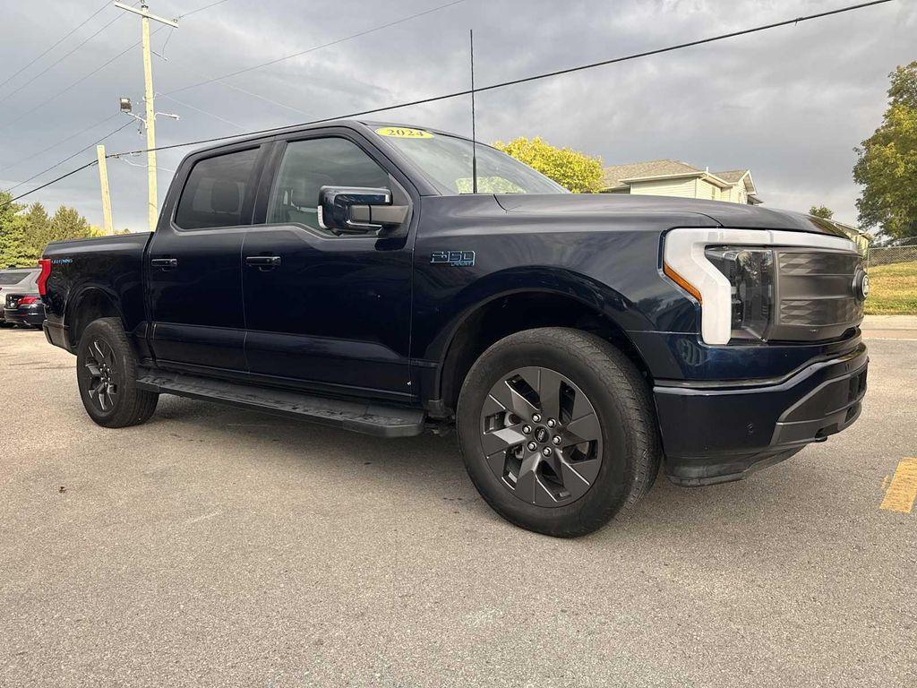 used 2024 Ford F-150 Lightning car, priced at $55,990
