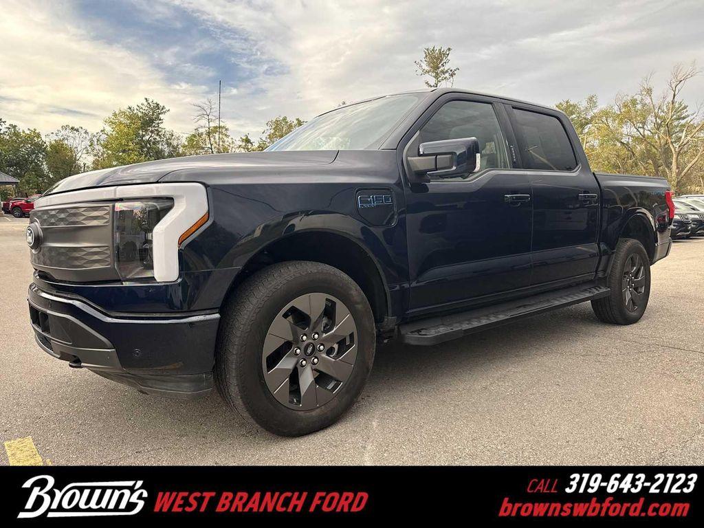 used 2024 Ford F-150 Lightning car, priced at $55,990