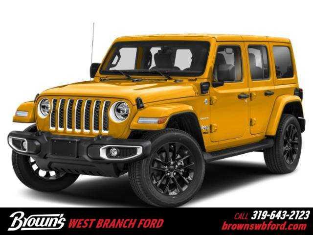 used 2022 Jeep Wrangler Unlimited 4xe car, priced at $37,990