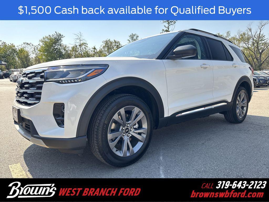 new 2025 Ford Explorer car, priced at $48,812