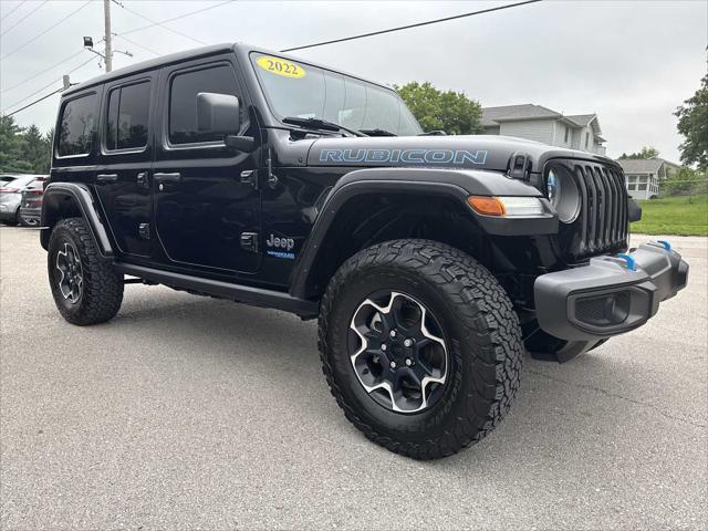 used 2022 Jeep Wrangler Unlimited 4xe car, priced at $38,990