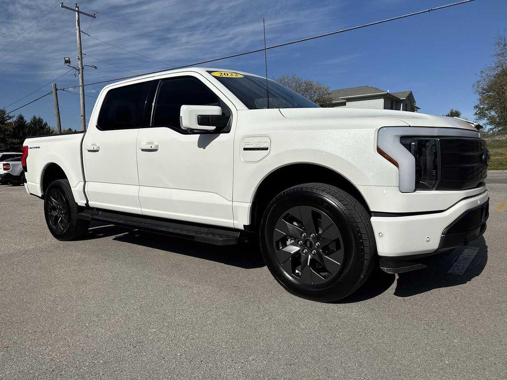 used 2022 Ford F-150 Lightning car, priced at $43,990