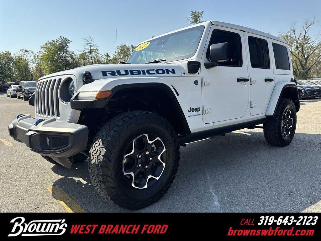used 2023 Jeep Wrangler 4xe car, priced at $36,990
