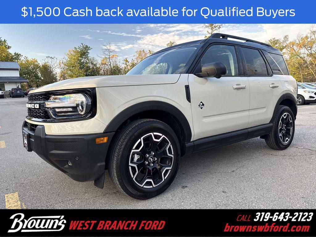 new 2025 Ford Bronco Sport car, priced at $38,884