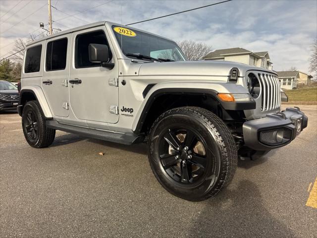 used 2022 Jeep Wrangler Unlimited car, priced at $36,990