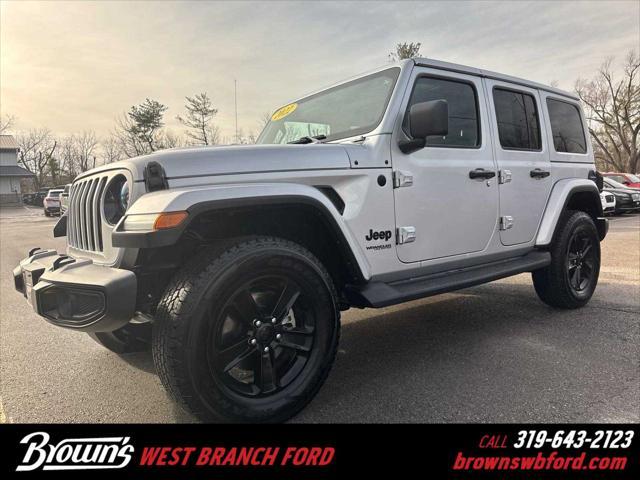 used 2022 Jeep Wrangler Unlimited car, priced at $36,490