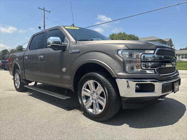 used 2018 Ford F-150 car, priced at $34,990