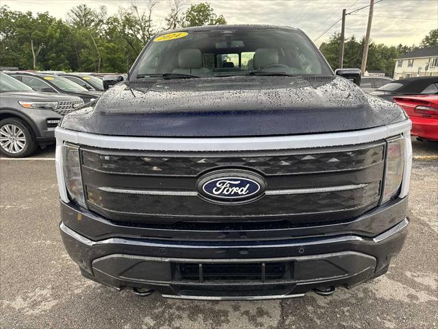 used 2024 Ford F-150 Lightning car, priced at $61,990