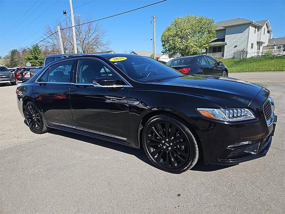 used 2020 Lincoln Continental car, priced at $41,990
