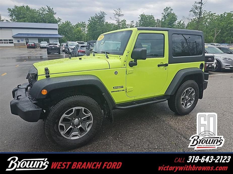 used 2016 Jeep Wrangler car, priced at $19,990