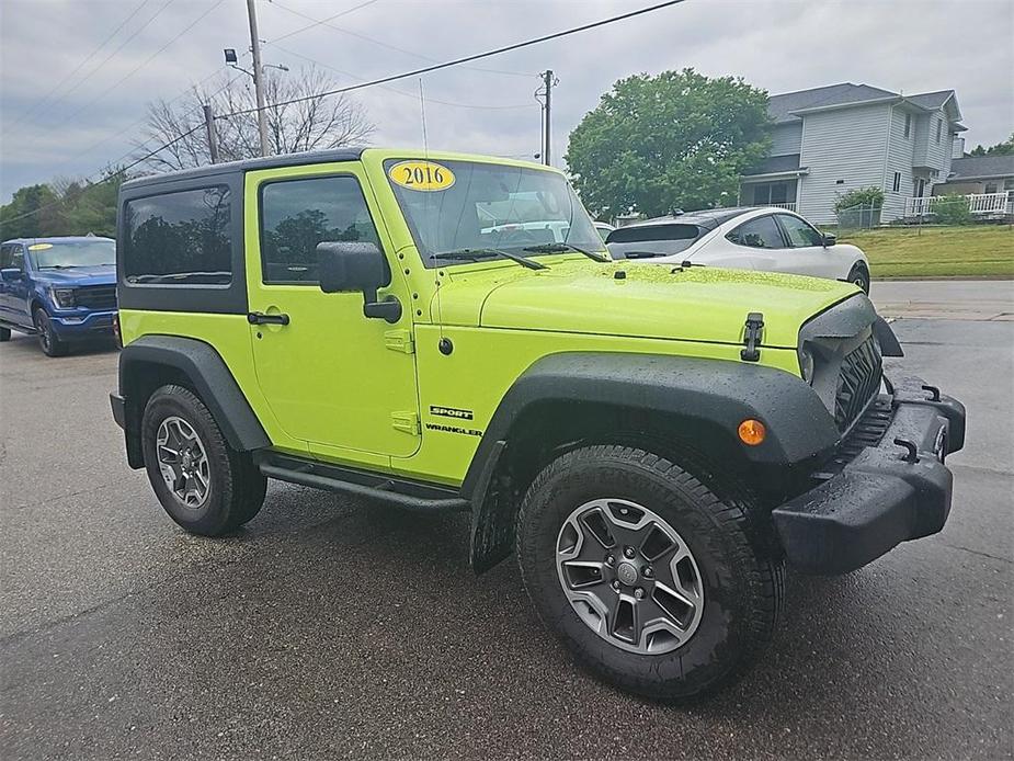 used 2016 Jeep Wrangler car, priced at $19,990