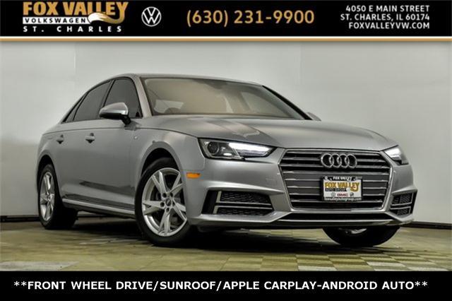 used 2018 Audi A4 car, priced at $16,699