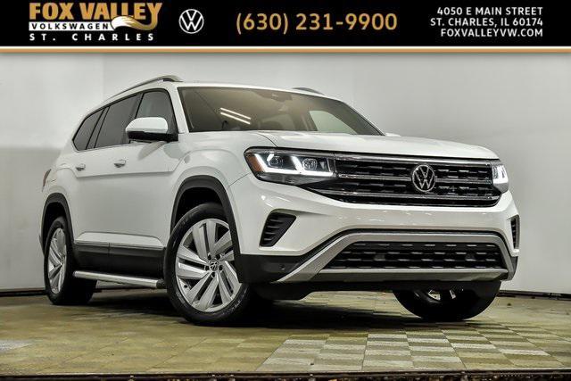 used 2021 Volkswagen Atlas car, priced at $29,799