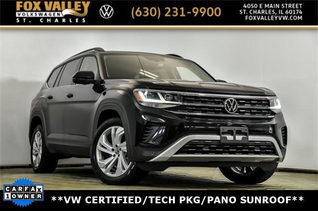 used 2021 Volkswagen Atlas car, priced at $29,391