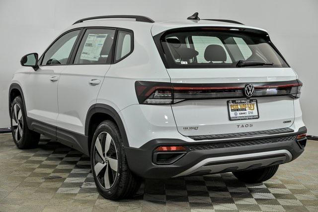 new 2025 Volkswagen Taos car, priced at $26,209