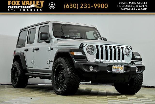 used 2022 Jeep Wrangler Unlimited car, priced at $23,976