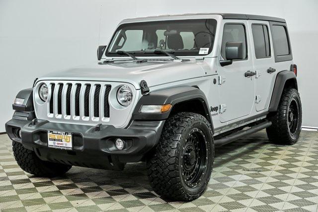 used 2022 Jeep Wrangler Unlimited car, priced at $23,976