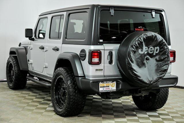used 2022 Jeep Wrangler Unlimited car, priced at $23,976