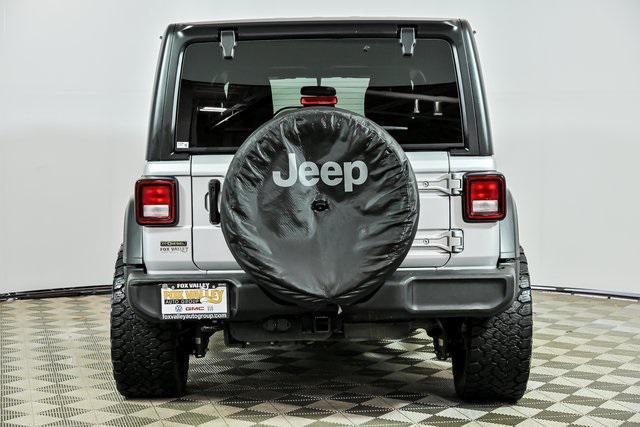 used 2022 Jeep Wrangler Unlimited car, priced at $23,976