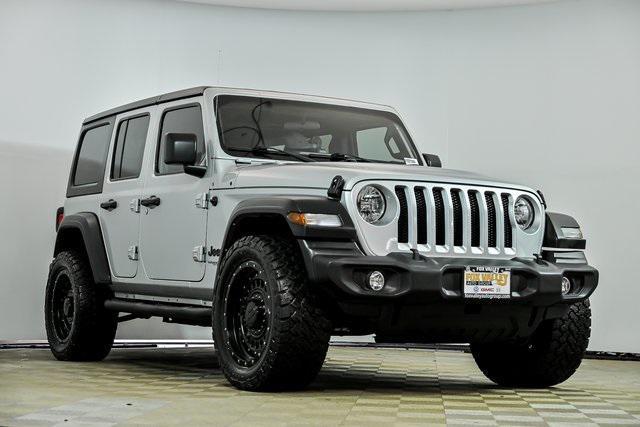 used 2022 Jeep Wrangler Unlimited car, priced at $23,976