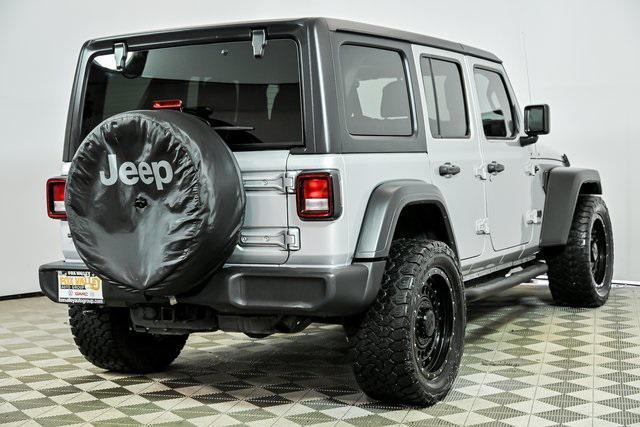 used 2022 Jeep Wrangler Unlimited car, priced at $23,976