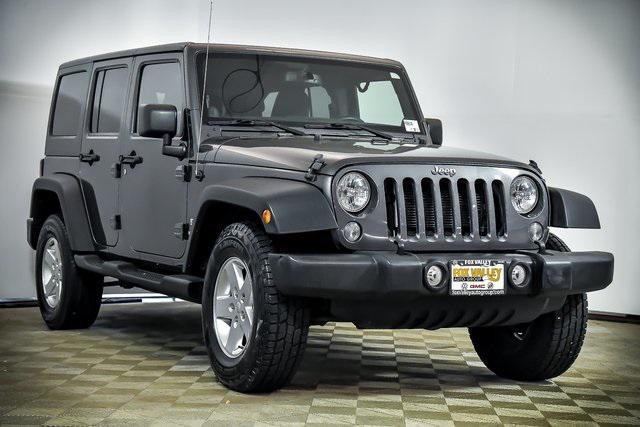 used 2014 Jeep Wrangler Unlimited car, priced at $16,799