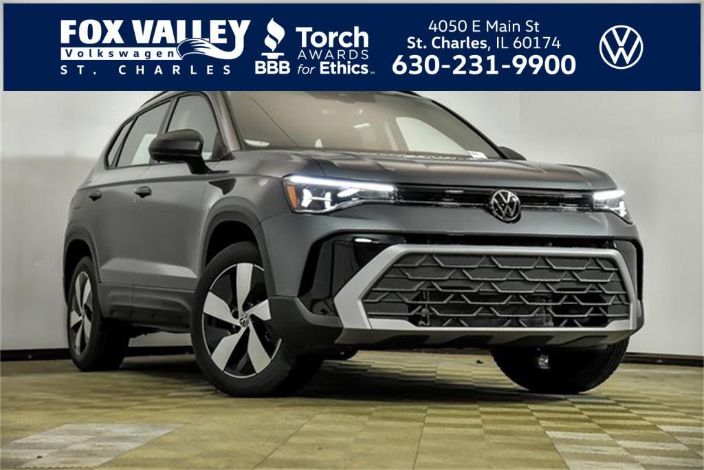 new 2025 Volkswagen Taos car, priced at $25,945