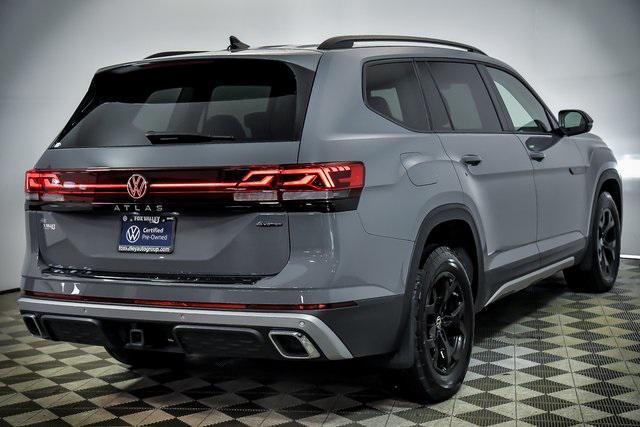 used 2025 Volkswagen Atlas car, priced at $46,599