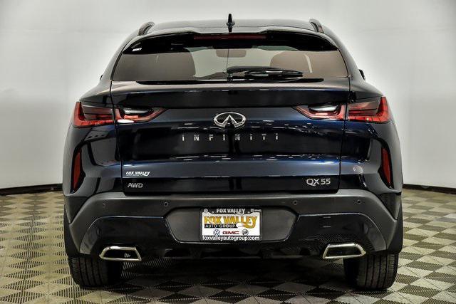 used 2024 INFINITI QX55 car, priced at $41,399