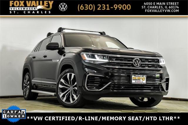 used 2021 Volkswagen Atlas Cross Sport car, priced at $34,599