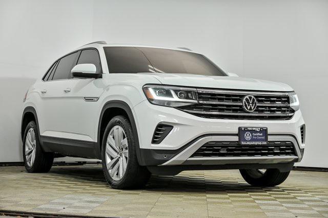 used 2022 Volkswagen Atlas Cross Sport car, priced at $25,242