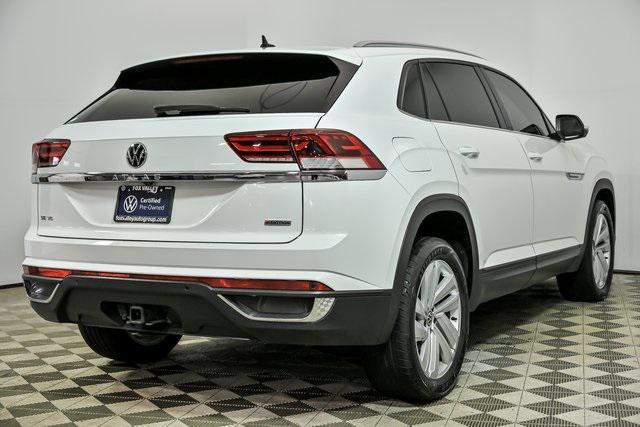 used 2022 Volkswagen Atlas Cross Sport car, priced at $25,242