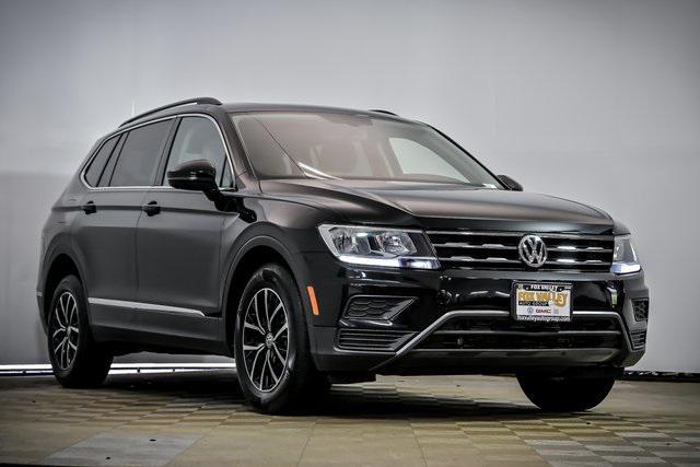 used 2021 Volkswagen Tiguan car, priced at $21,999
